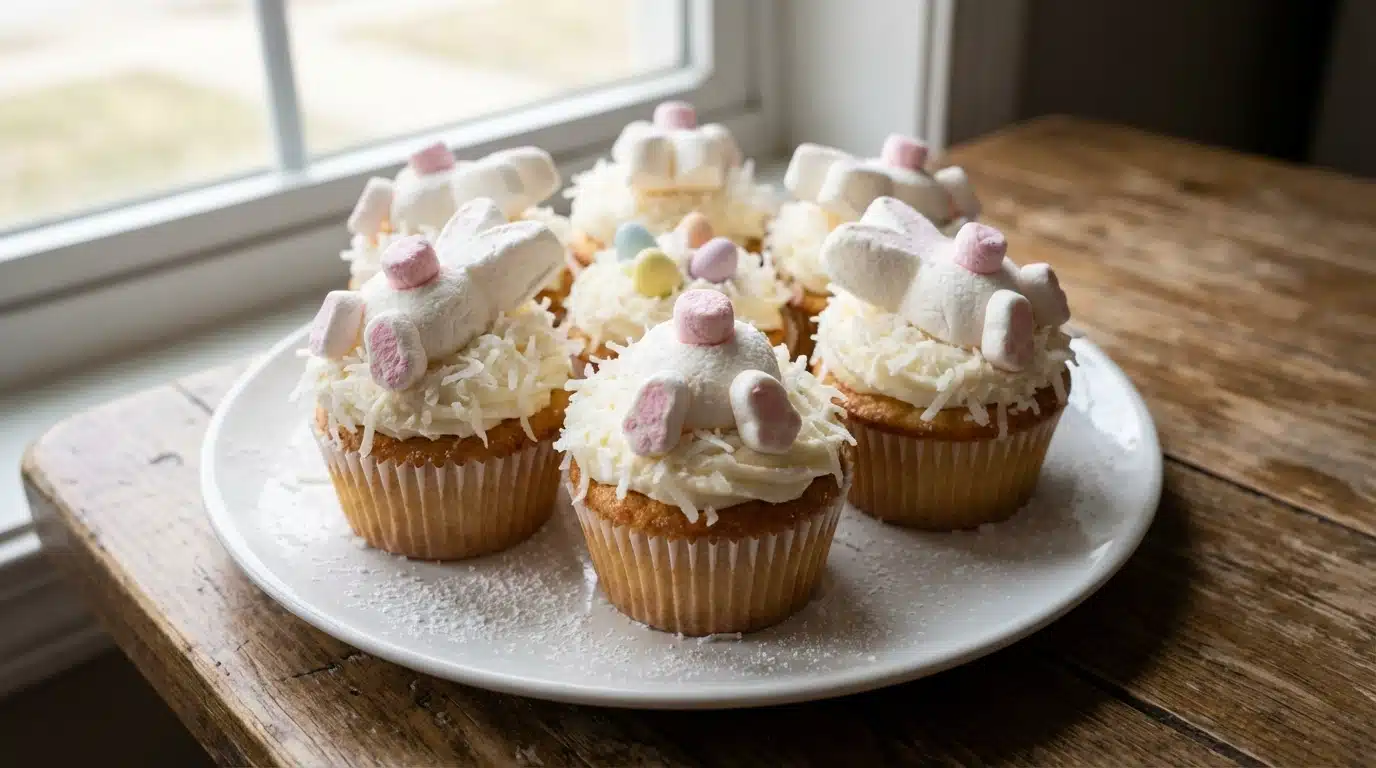 Bunny Bum Cupcakes