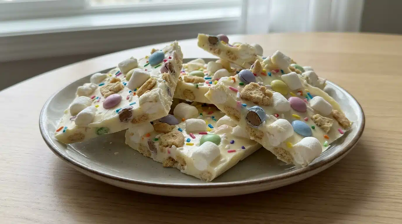 Easter Marshmallow Bark