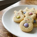 Easter Bunny Button Cookies