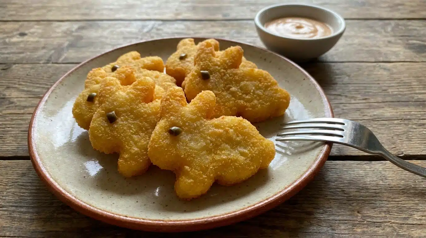 Easter Bunny Potato Croquettes