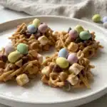 Easter Egg Peanut Butter Haystacks
