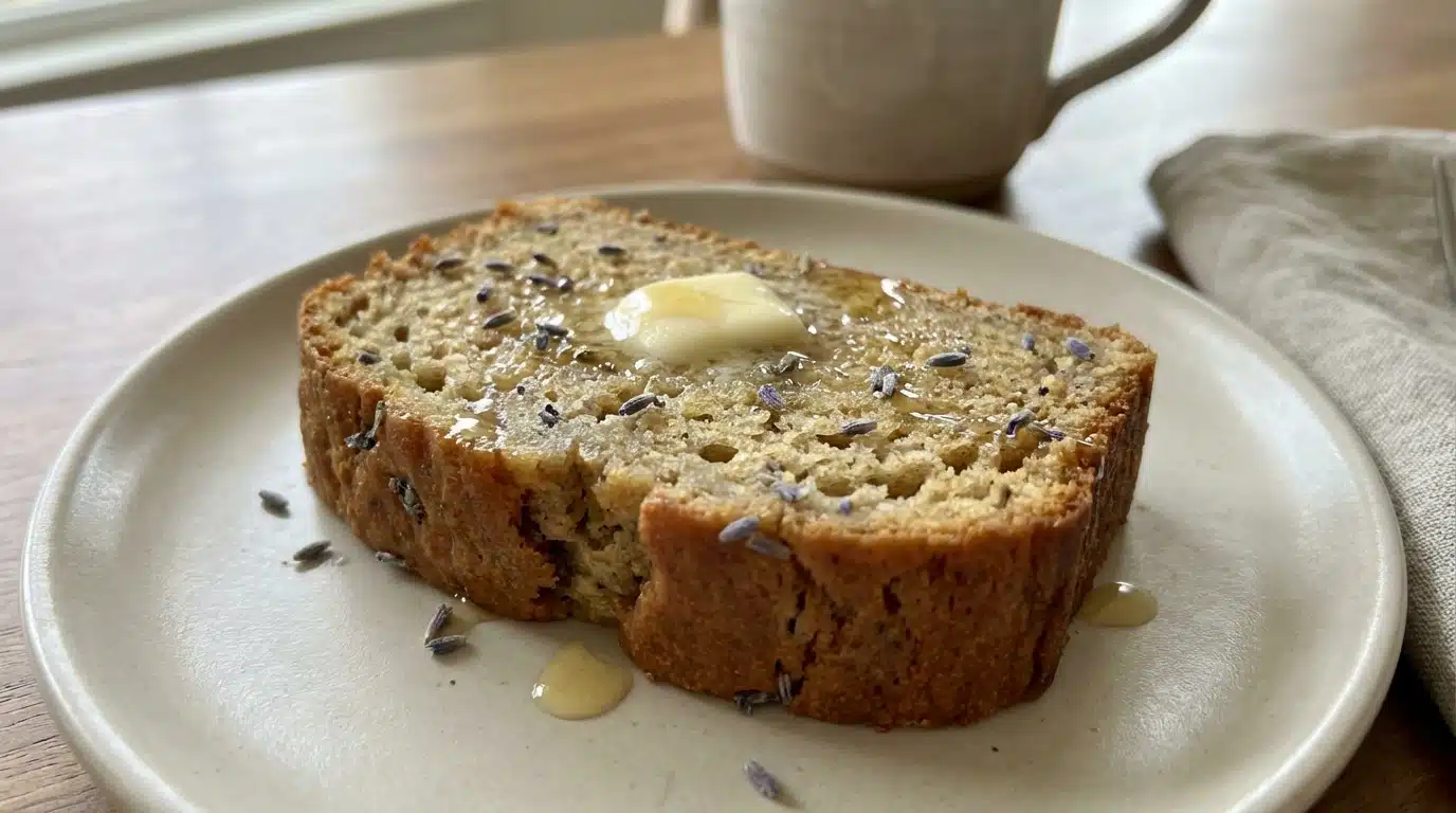 Lavender Banana Bread
