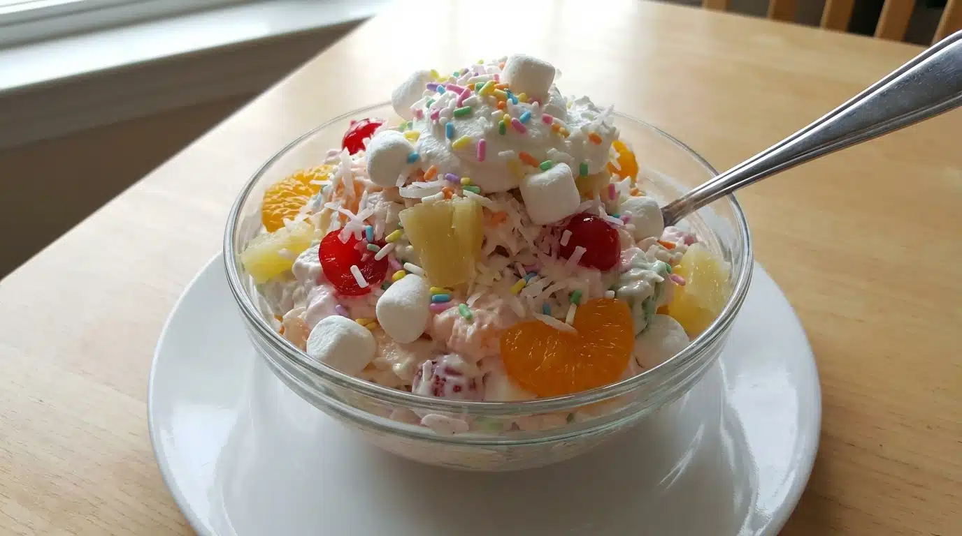 Marshmallow Easter Fluff Salad