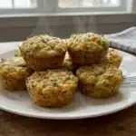 Parmesan Zucchini Potato Muffins