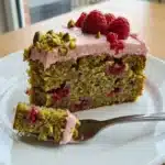 Pistachio Raspberry Cake