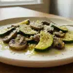 Skillet Zucchini and Mushrooms