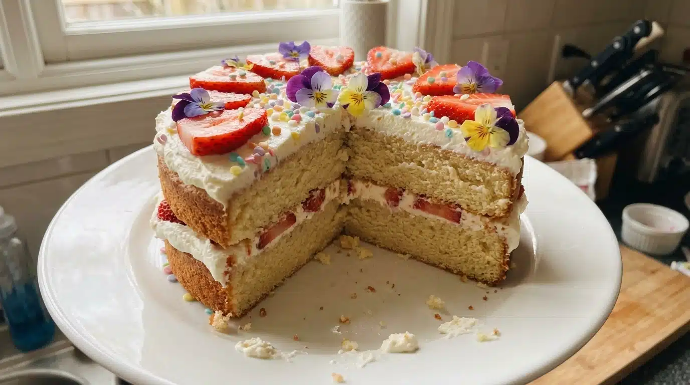 Spring Birthday Cake