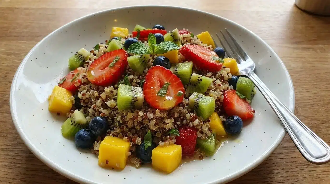 Colorful Quinoa Fruit Salad