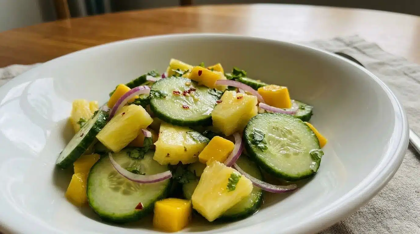 Tropical Cucumber Salad