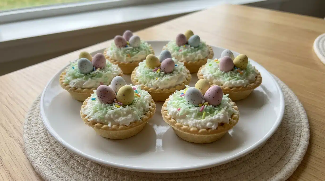 Easter Egg Nest Tarts