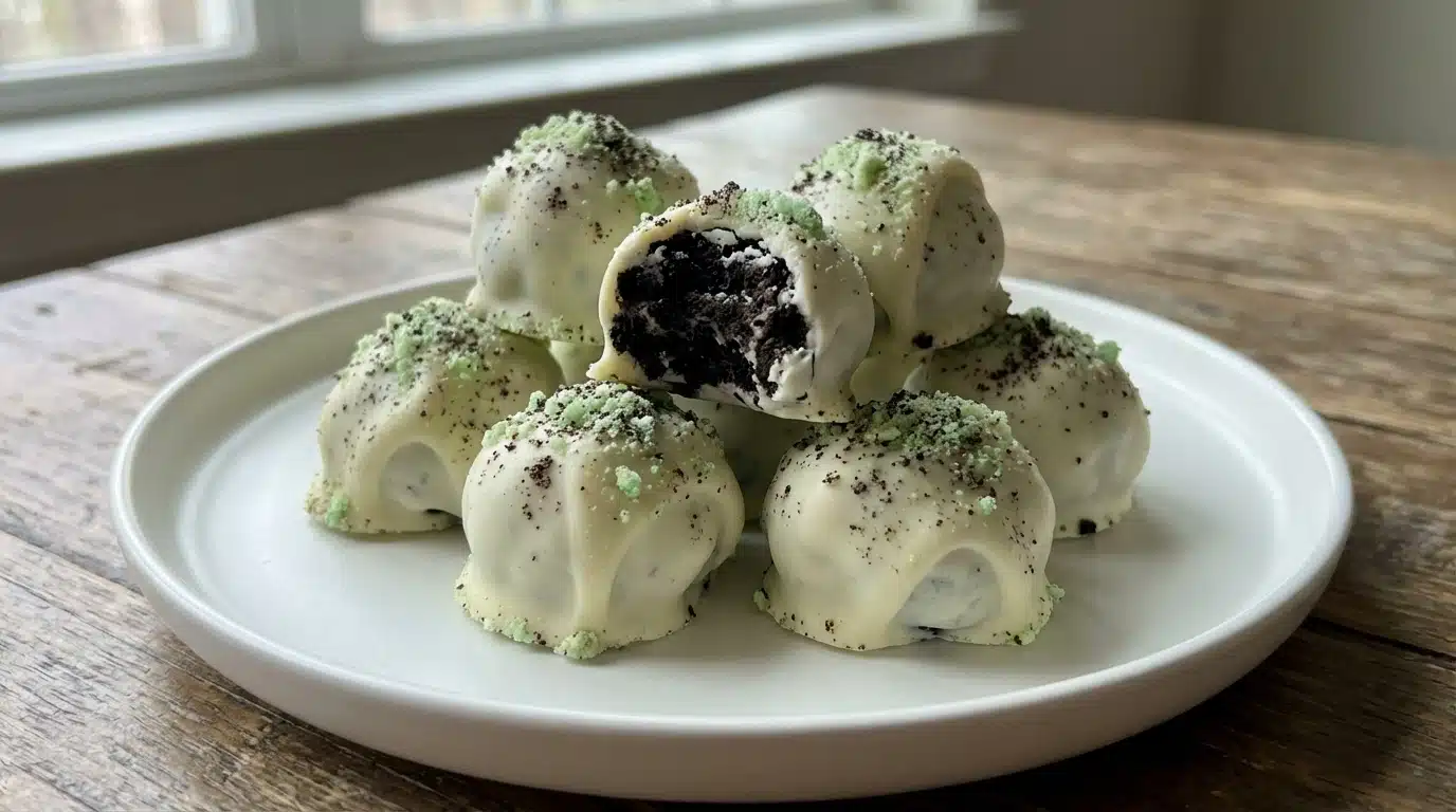 Mint Oreo Balls
